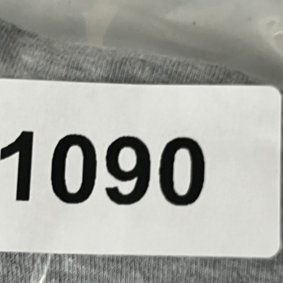 Champion Ladies Script Logo Graphic T-Shirt Heather Grey Short Sleeve Sz Medium - Picture 5 of 5